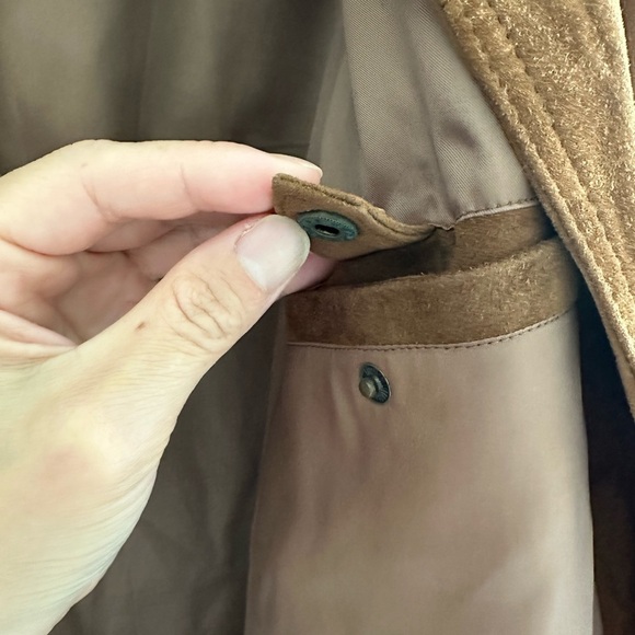 Jos. A. Bank Brown Goat Suede Elegant men’s jacket size L - Picture 6 of 8